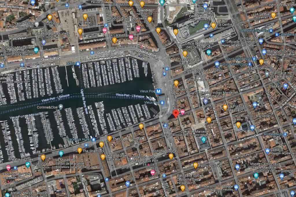 Appartement Vieux Port Marsilya Dış mekan fotoğraf